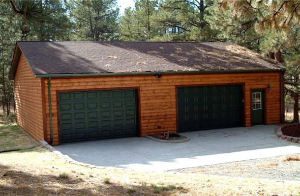 Colorado Custom Garages Warm and Efficient