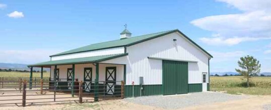 Functional Equine Buildings Loved by Horses, Too