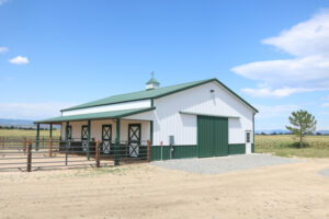 horse barns